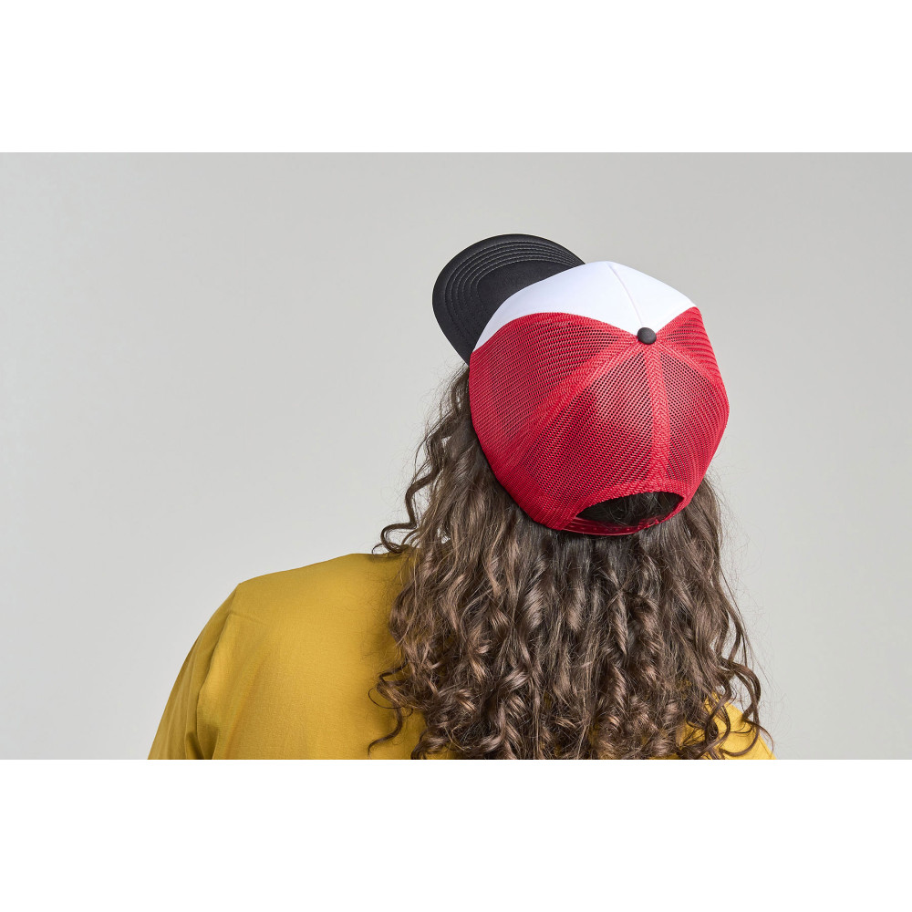 Бейсболка RAPPER-S, 5 клиньев, пластиковая застёжка