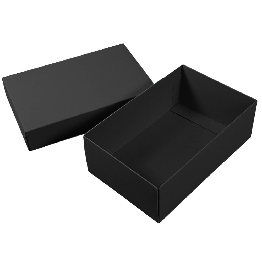 Коробка картонная, COLOR 11,5*6*17 см;черный