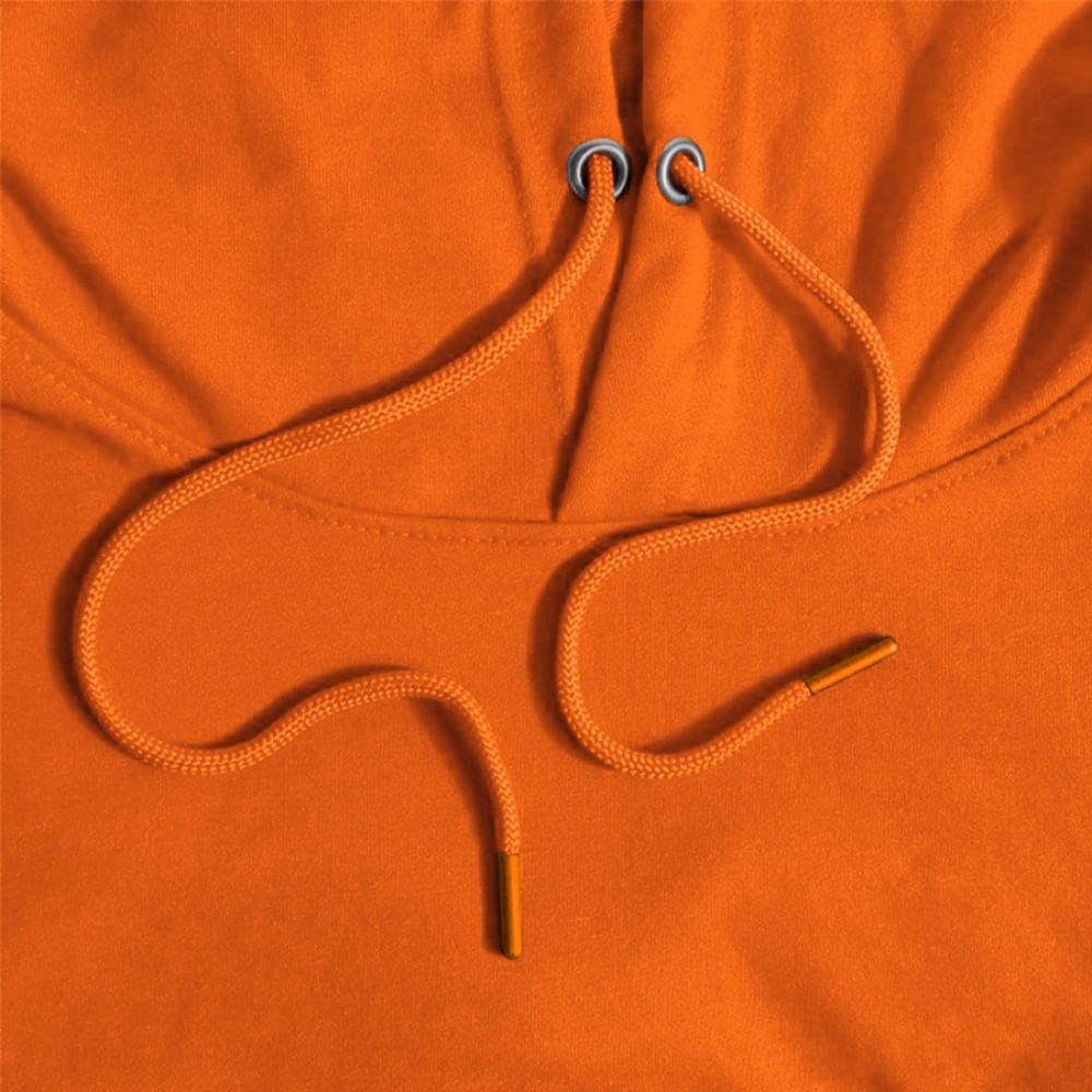 12Толстовка унисекс с капюшоном SELEN 260, цвет оранжевый