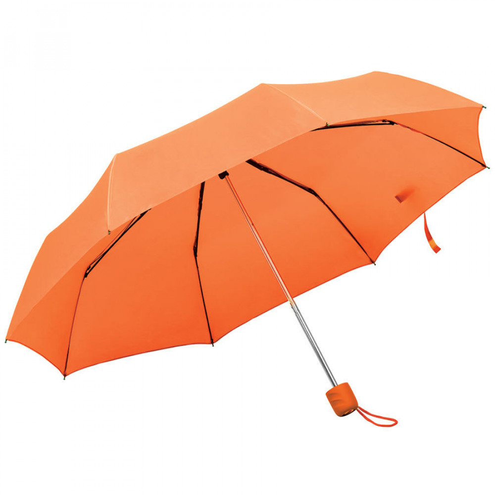 Зонт складной FOLDI, механический, цвет оранжевый