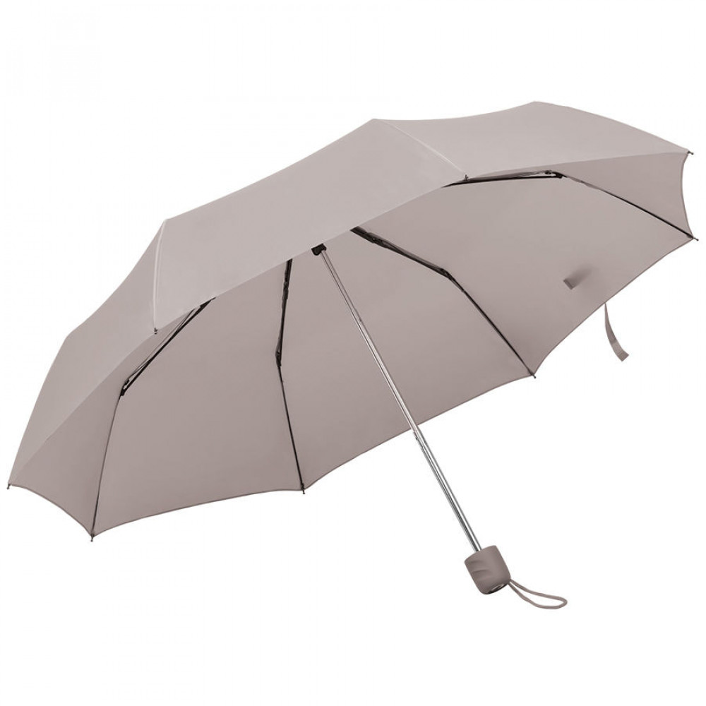 Зонт складной FOLDI, механический, цвет серый