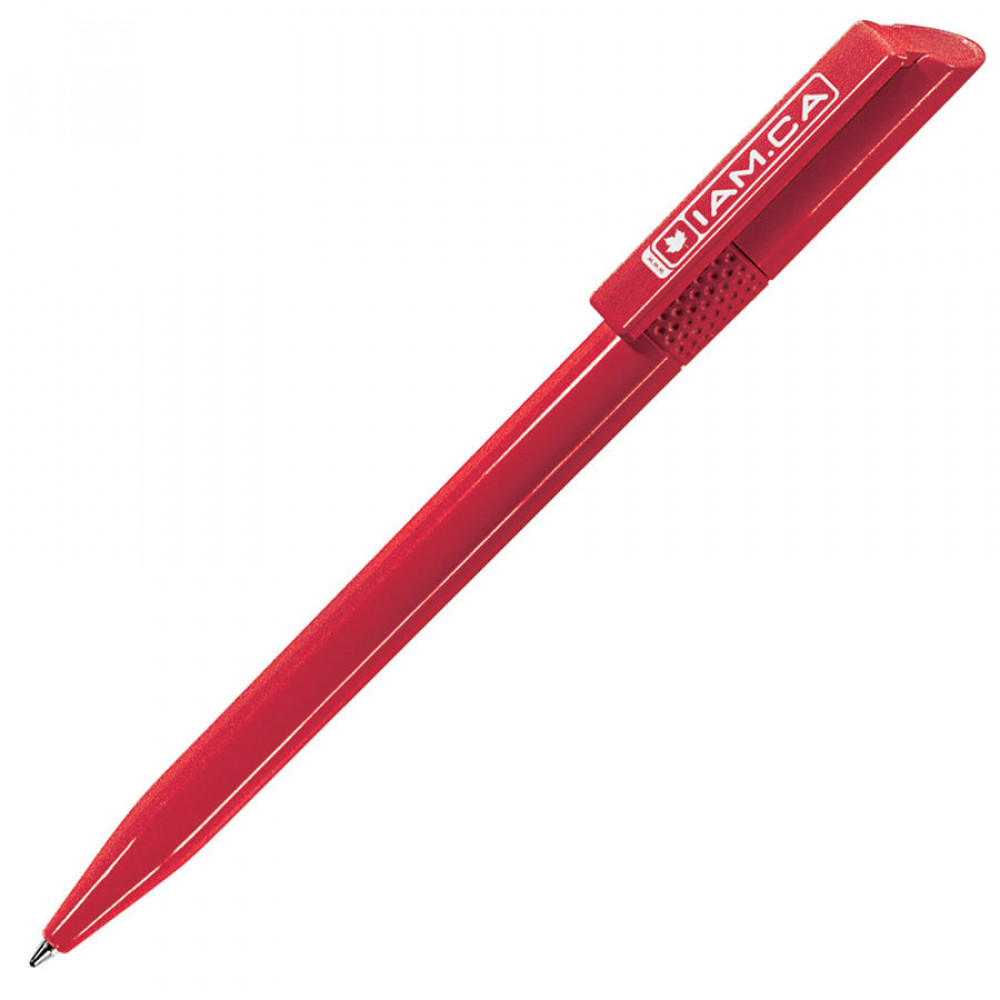 Ручка шариковая TWISTY, цвет красный