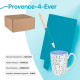 Набор подарочный PROVENCE-4-EVER: бизнес-блокнот, ручка, кружка, коробка, стружка, голубой