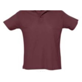 Рубашка поло мужская SUMMER II, бордовый, XL, 100% хлопок, 170 г/м2