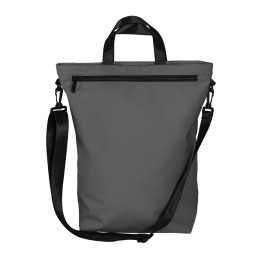 Рюкзак Shop, серый, 42 х 39 х 13 см, 100% полиуретан