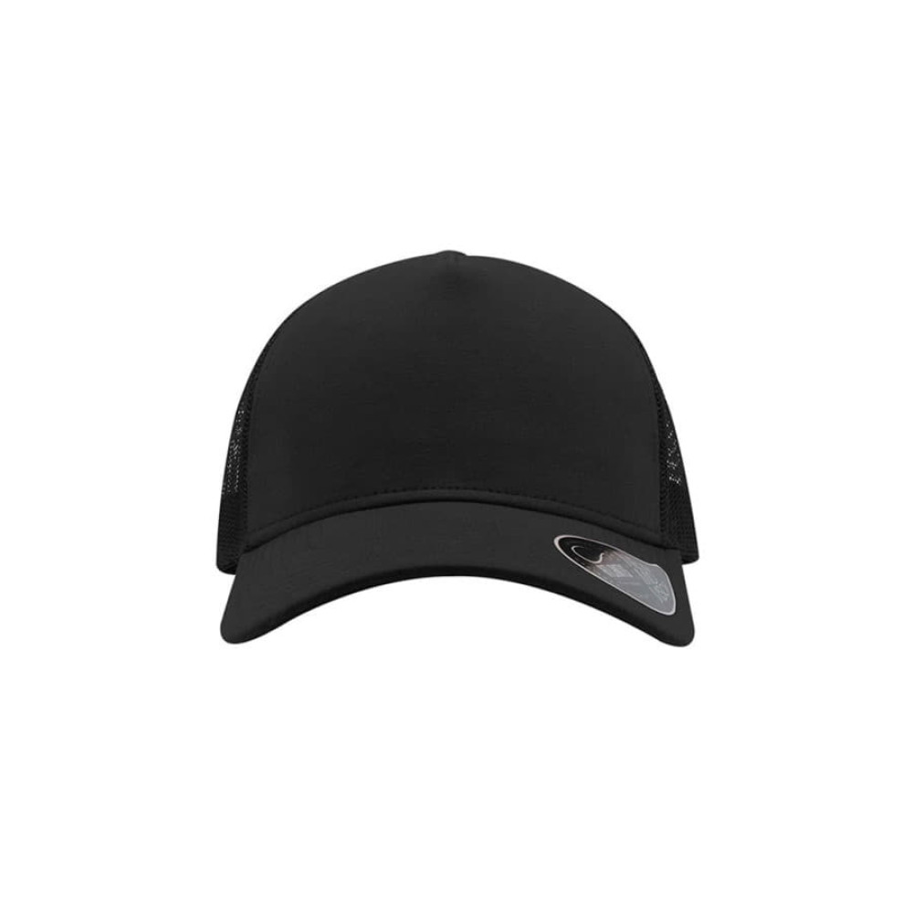 Бейсболка RAPPER JERSEY, 5 клиньев, пластиковая застежка, цвет черный