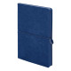 Ежедневник недатированный Fusion, А5, синий, кремовый блок в линейку