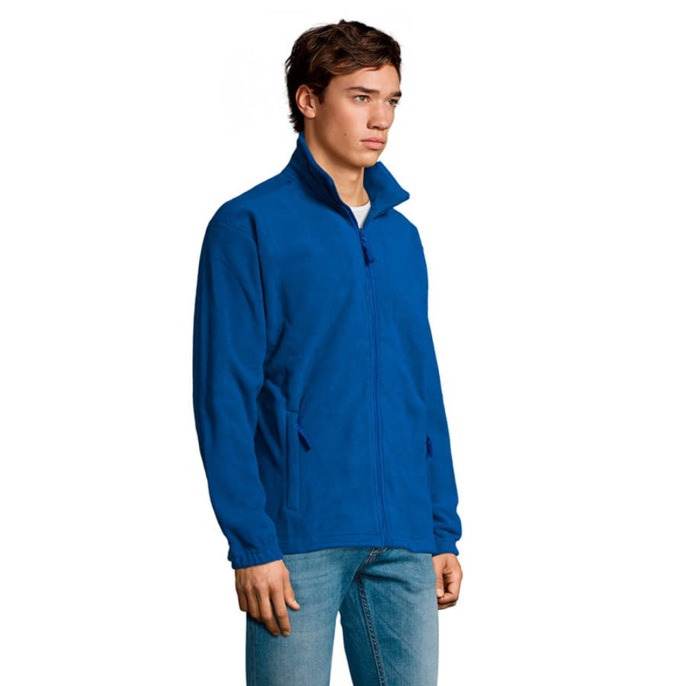 Толстовка мужская флисовая NORTH MEN 300, цвет синий