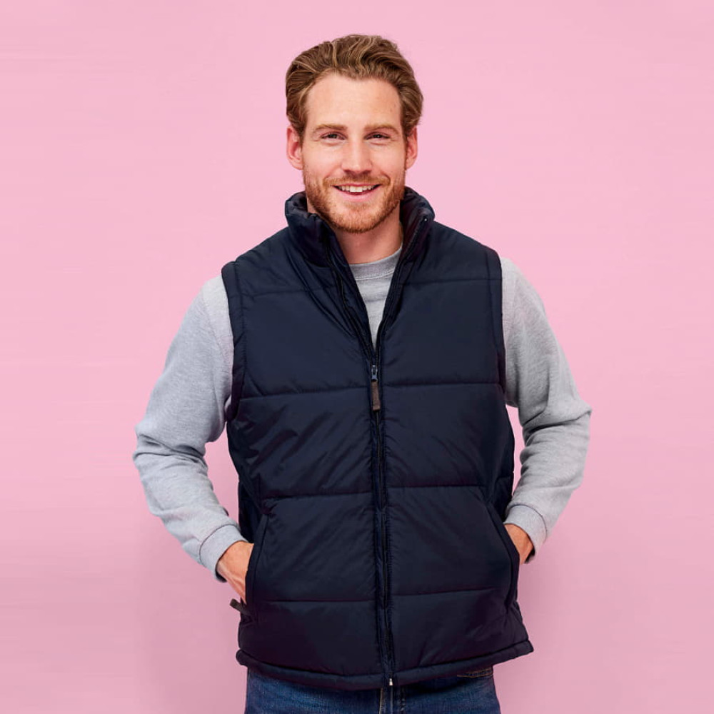 Жилет мужской WARM 210T, цвет ярко-синий