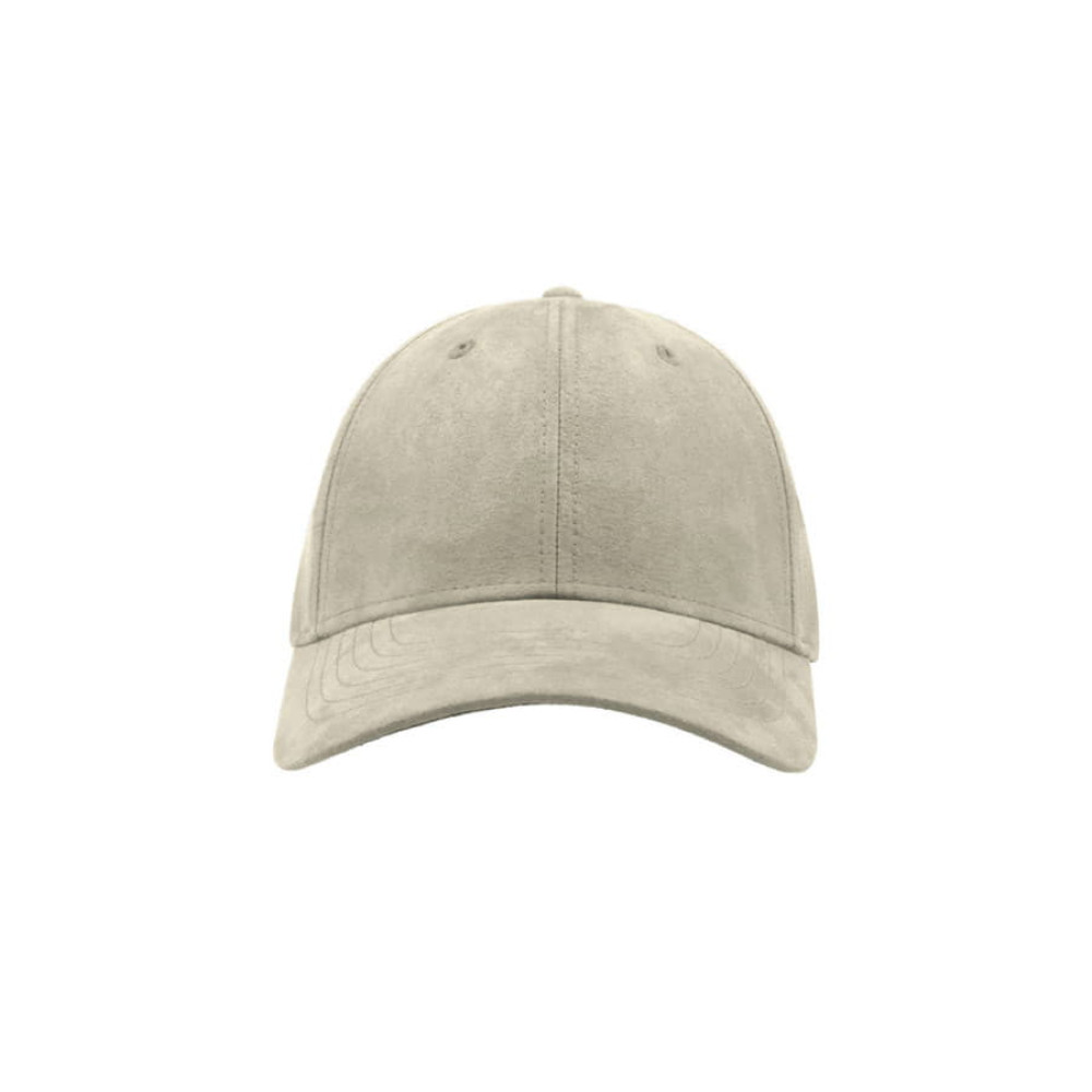 Бейсболка FAM, 6 клиньев, металлическая застежка, цвет натуральный