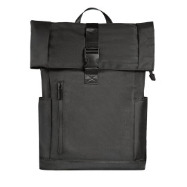 Рюкзак водостойкий Roll, чёрный, 66х39х13 см, ткань верха:100% полиэстер, подкладка:100% полиэстер