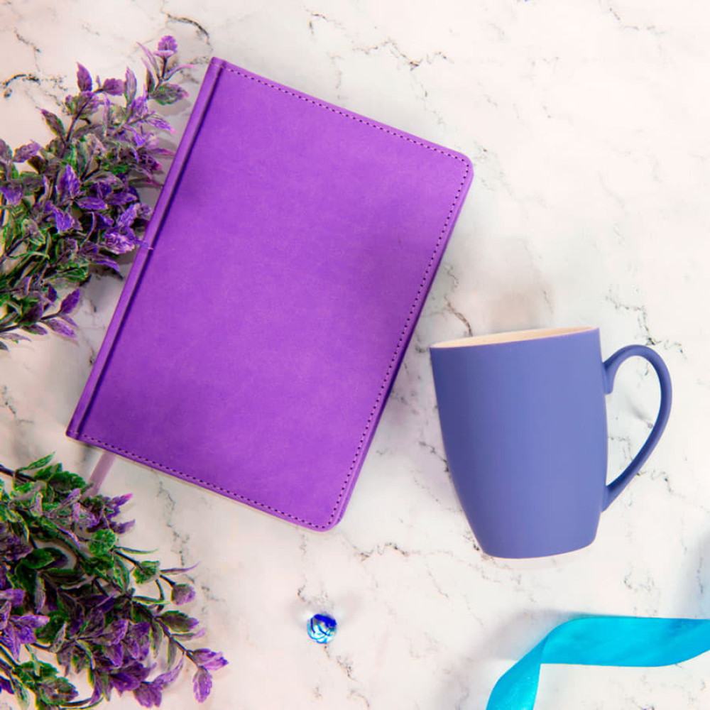 Кружка SWEET с прорезиненным покрытием, цвет красный