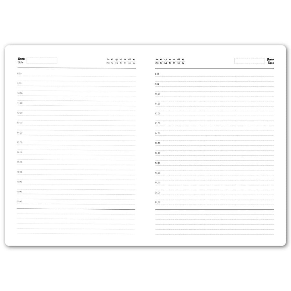 Ежедневник недатированный Bliss, формат А5, в линейку