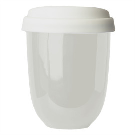 Стакан CAPSULA с крышкой, белый
