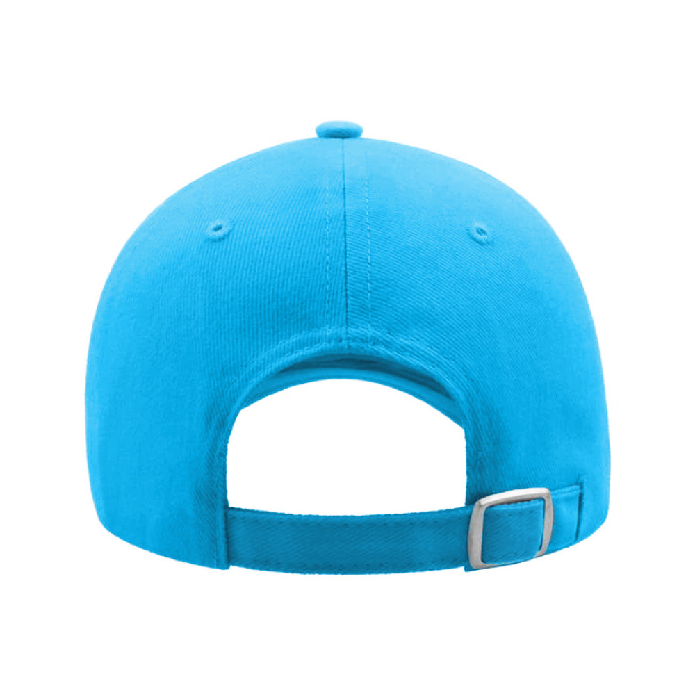 Бейсболка LIBERTY SANDWICH, 6 клиньев, сэндвич, металлическая застежка, цвет бирюзовый