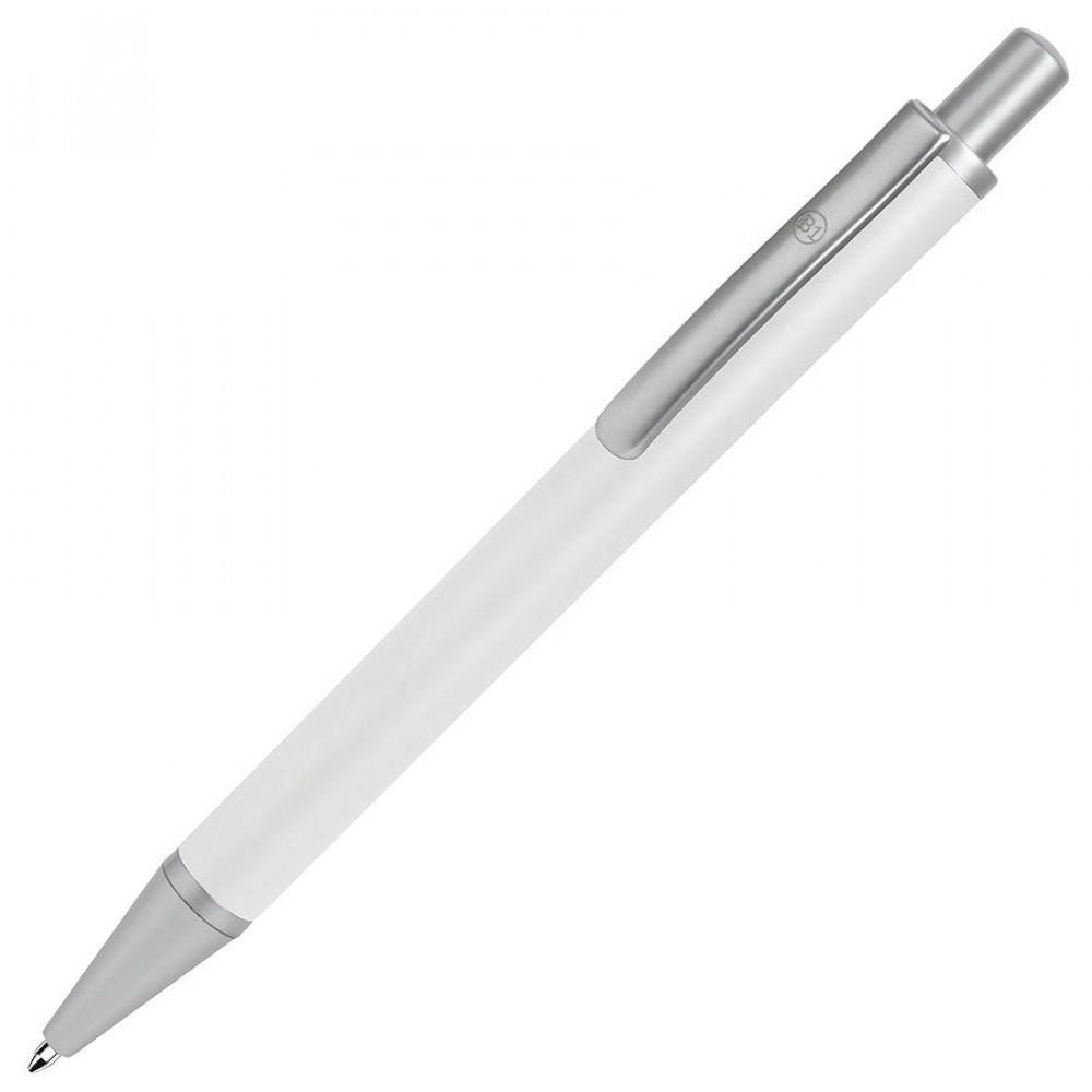 Ручка шариковая CLASSIC, цвет белый, серебристый
