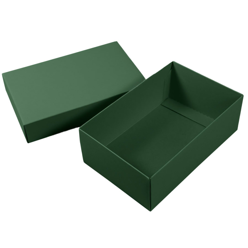 Коробка картонная, COLOR 11,5*6*17 см; зеленый