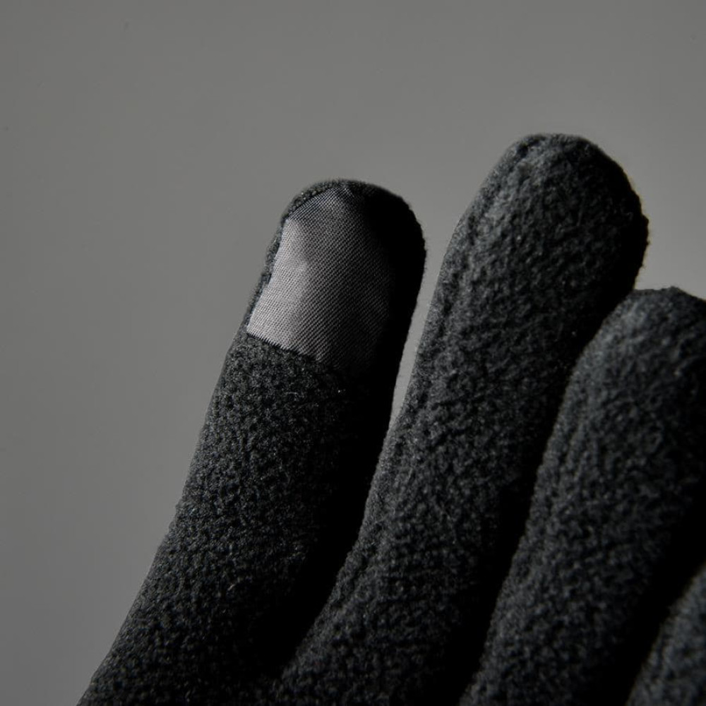 Перчатки флисовые сенсорные TRAIL, цвет черный