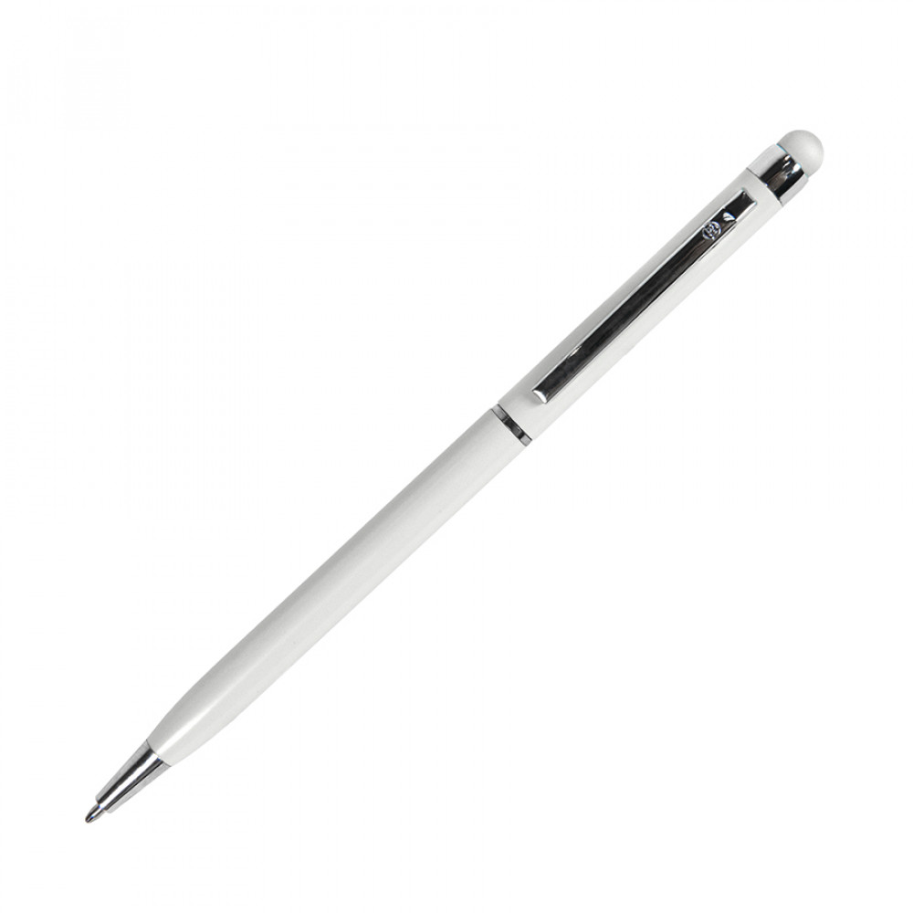 Ручка шариковая со стилусом TOUCHWRITER, цвет белый