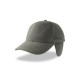 Бейсболка SNOW FLAP STOPPER-S 230, цвет темно-серый