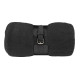 Плед  Belt; чёрный; 130 х 180 см; 100% акрил, с поясом