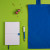 Набор подарочный WHITEYOU: бизнес-блокнот, ручка, сумка, бело-синий