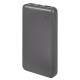 Универсальный аккумулятор Rib 10 (10000 мАч), серый, 13,5х6.8х1,5 см