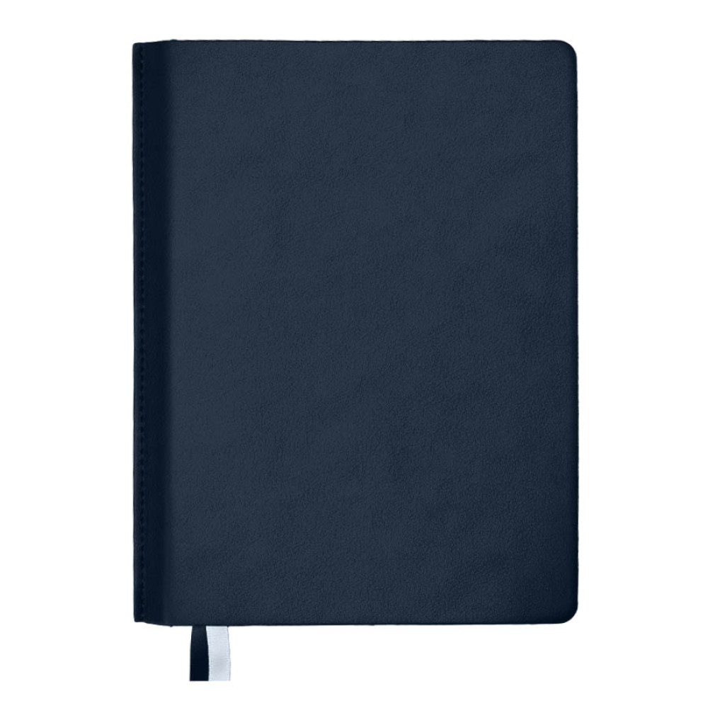 Ежедневник недатированный MAVE, темно-синий, формат А5, блок в линейку