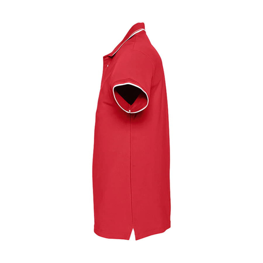 Поло мужское PRACTICE MEN 270, цвет красный, белый