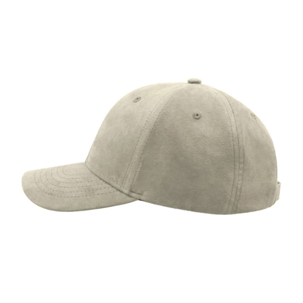 Бейсболка FAM, 6 клиньев, металлическая застежка, цвет натуральный