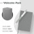 Набор подарочный WELCOME-PACK: бизнес-блокнот, ручка, коробка, серый