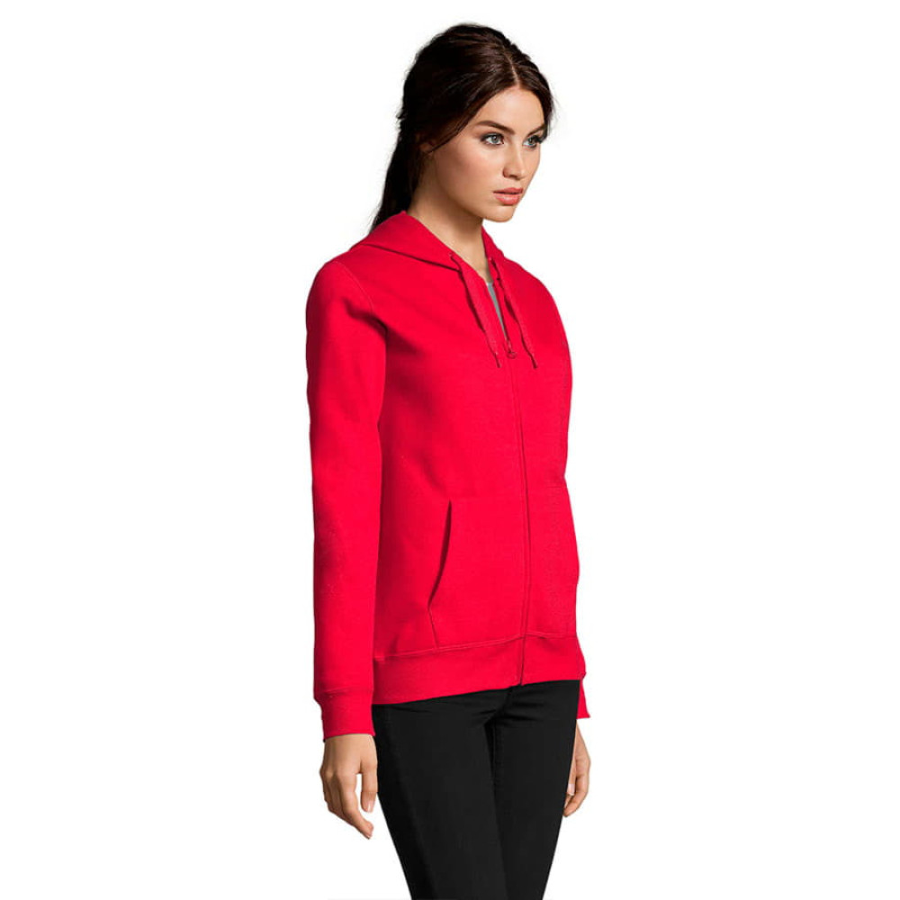 Толстовка женская SEVEN WOMEN 280, цвет красный