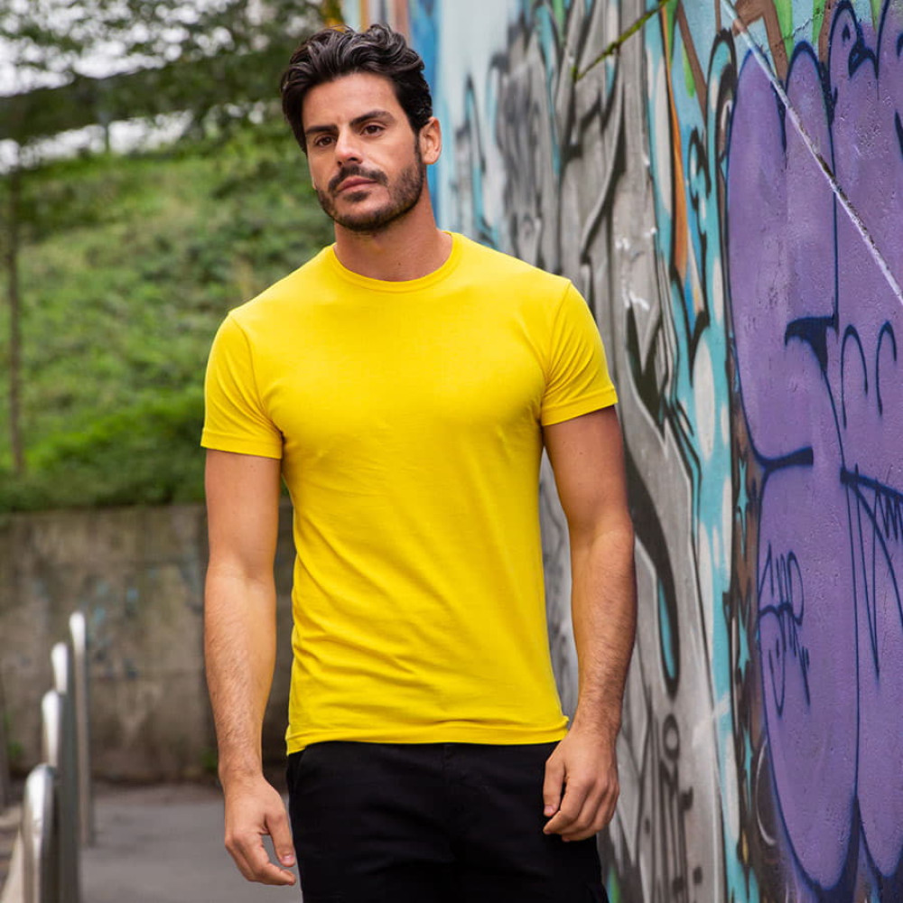 Футболка мужская CALIFORNIA MAN 150, цвет оранжевый