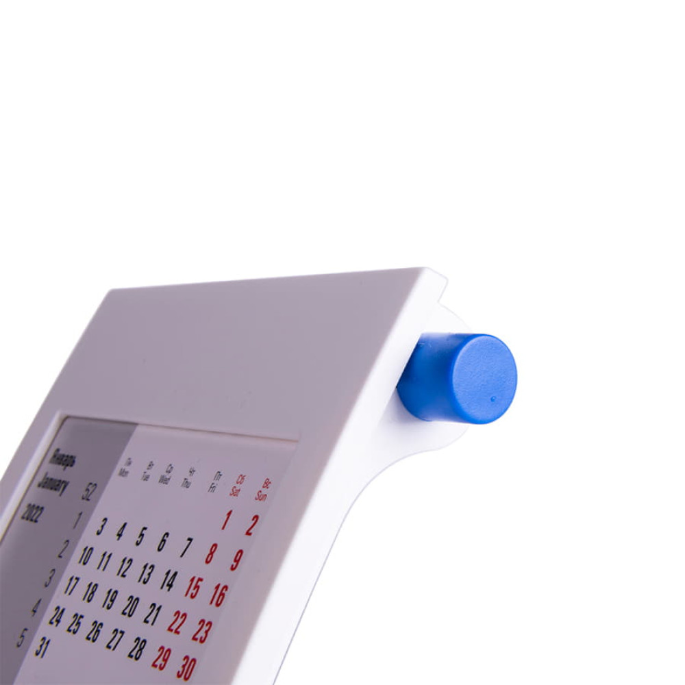 Календарь настольный на 2 года, цвет белый, синий