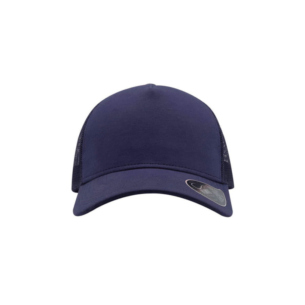 Бейсболка RAPPER JERSEY, 5 клиньев, пластиковая застежка, цвет темно-синий