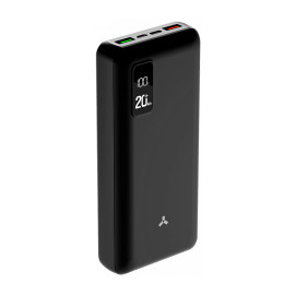 Внешний аккумулятор ARSENIC II 20PQD, 20000 мАч, черный Внешний аккумулятор ARSENIC II 20PQD, 20000 мАч, черный