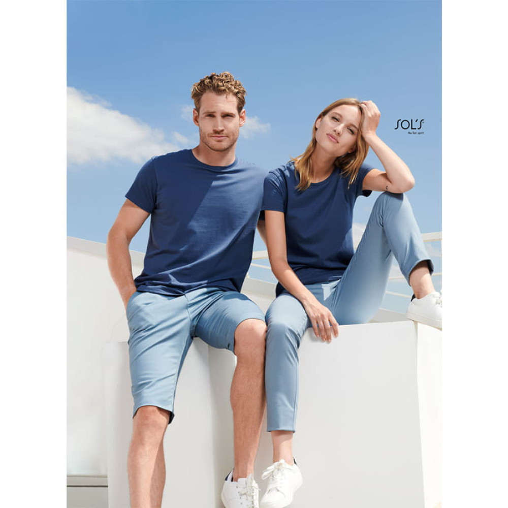 Футболка мужская CRUSADER MEN 150 из органического хлопка, цвет ярко-зеленый