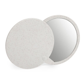 Складное зеркало GRADIOX, пластик с пшеничным волокном, белый Складное зеркало GRADIOX, пластик с пшеничным волокном, белый