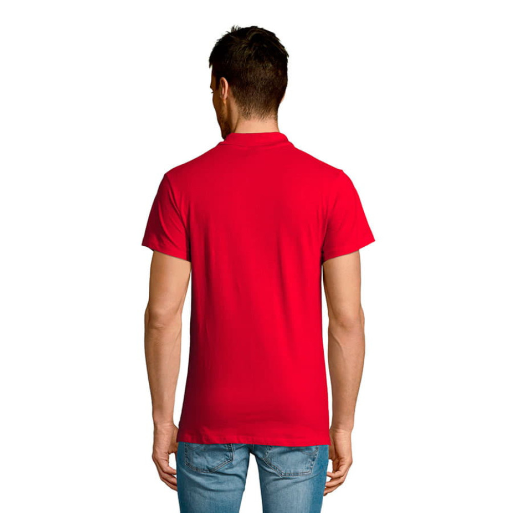 Поло мужское SUMMER 170, цвет красный