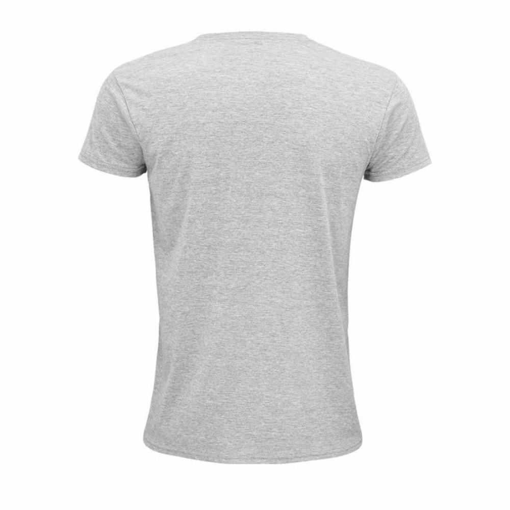 Футболка унисекс EPIC 140 из органического хлопка, цвет серый меланж