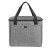 Термосумка KEEP, 27 x 24. x 20 см, полиэстер 300D, PEVA, серый меланж