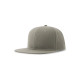 Бейсболка SNAP BACK-S, 6 клиньев, пластиковая застежка, цвет серый