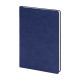 Бизнес-блокнот ALFI, A5, синий, мягкая обложка, в линейку Бизнес-блокнот ALFI, A5, синий, мягкая обложка, в линейку