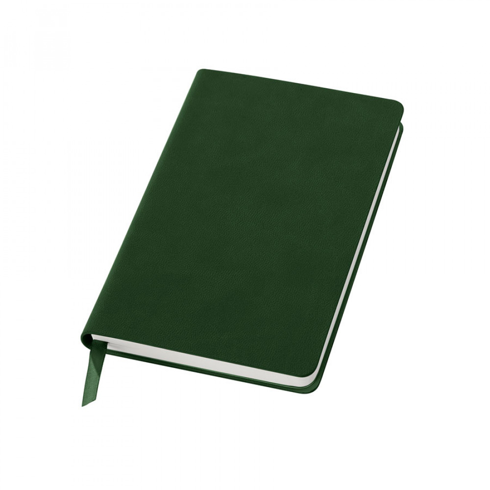 Бизнес-блокнот FUNKY, формат A6, в клетку, цвет зеленый, серый