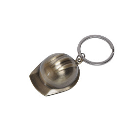 Брелок  Каска, 4 х 4,5 х 2 см, металл