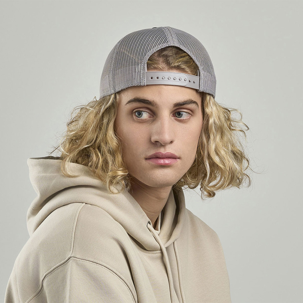 Бейсболка RAPPER CANVAS-S, 5 клиньев, пластиковая застёжка, цвет белый, бордовый, чёрный