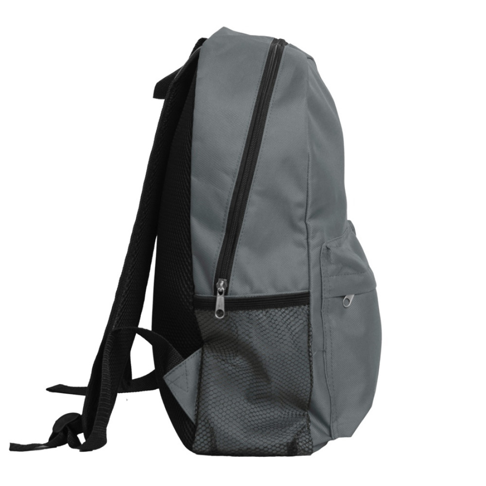 Рюкзак водостойкий DISCO, серый, 41 x 30 x11 см, 100% полиэстер 600D