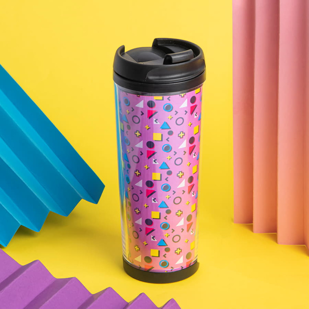 Термокружка PLAN под полиграфическую вставку, 350 мл