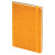 Ежедневник недатированный Boomer, А5, оранжевый, кремовый блок в линейку, без обреза Ежедневник недатированный Boomer, А5, оранжевый, кремовый блок в линейку, без обреза