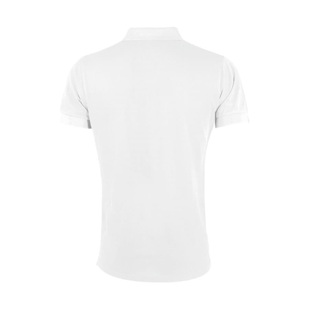 Поло мужское PORTLAND MEN 200, цвет белый, серый